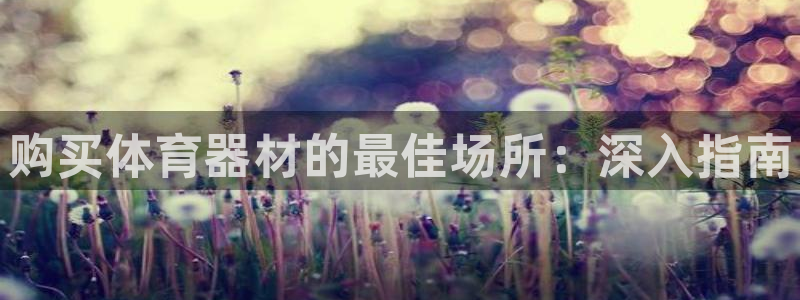 富联娱乐客户端app下载服务器失败怎么办:购买体育器材的最佳